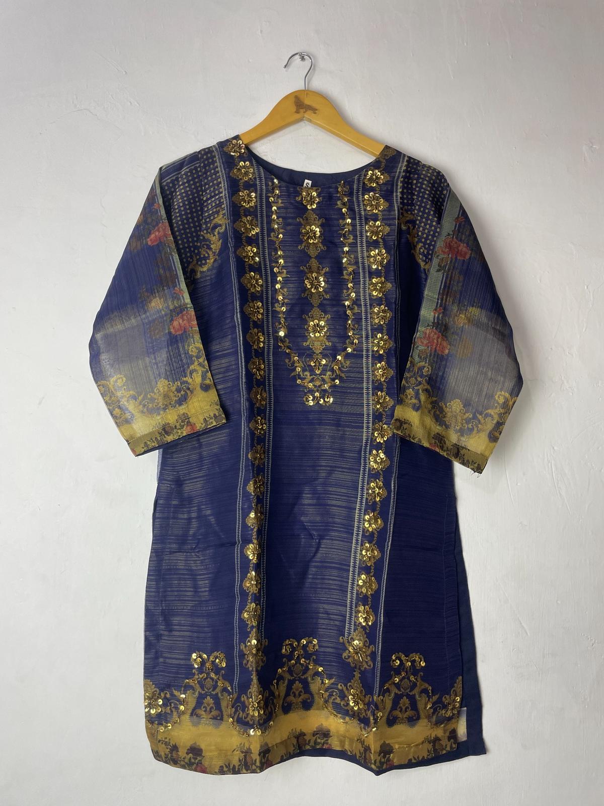 Noor Ul Ain Collection – Premium Mysuri Designer Kurta - Image 4